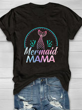 Camiseta de sirena MAMA